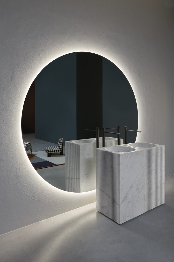 Perfect geometrical shape, essential and almost ethereal figure.
