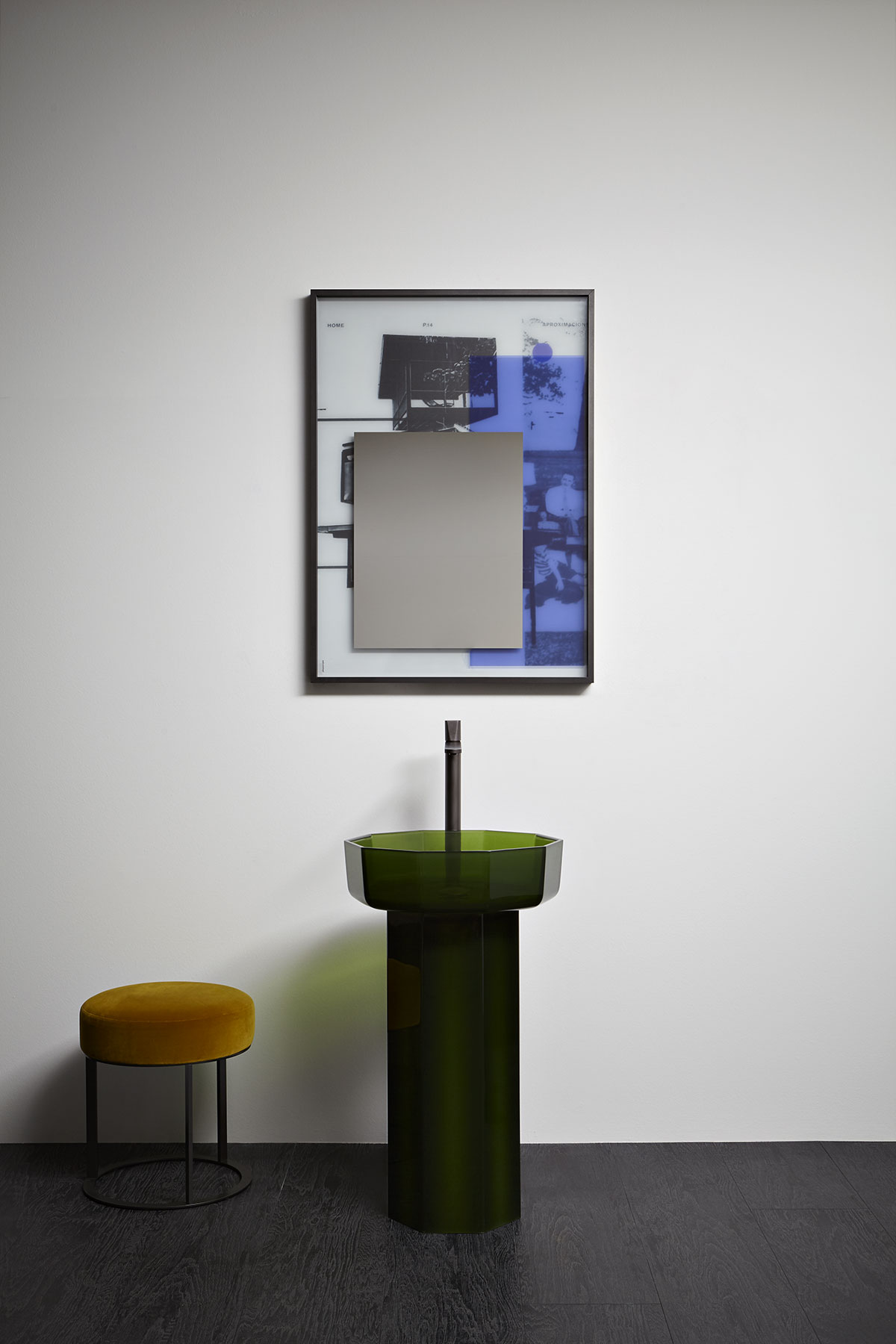 The image comes from the stratification of images of memory.