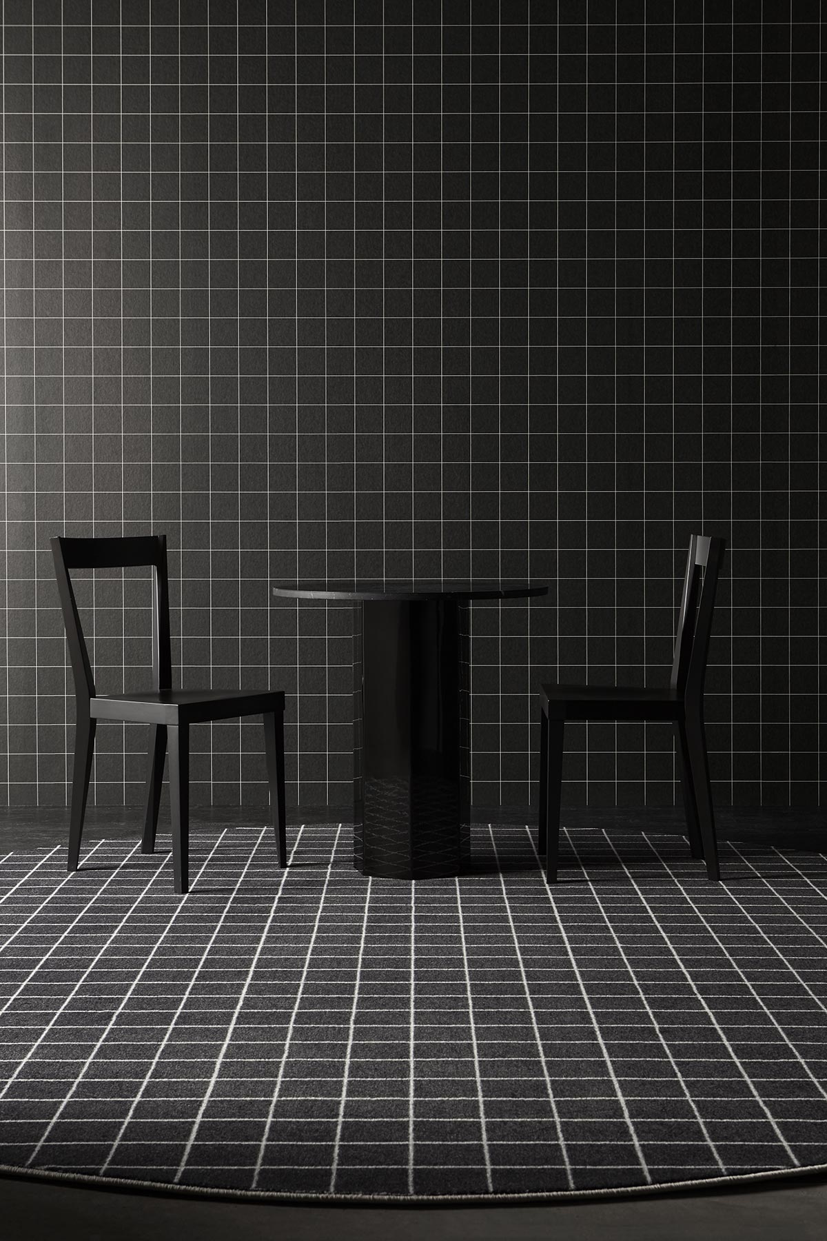 Paradoxically, the lines convey an absence of borders.