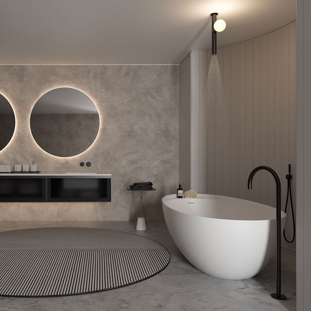 refined interpretation of an organic style