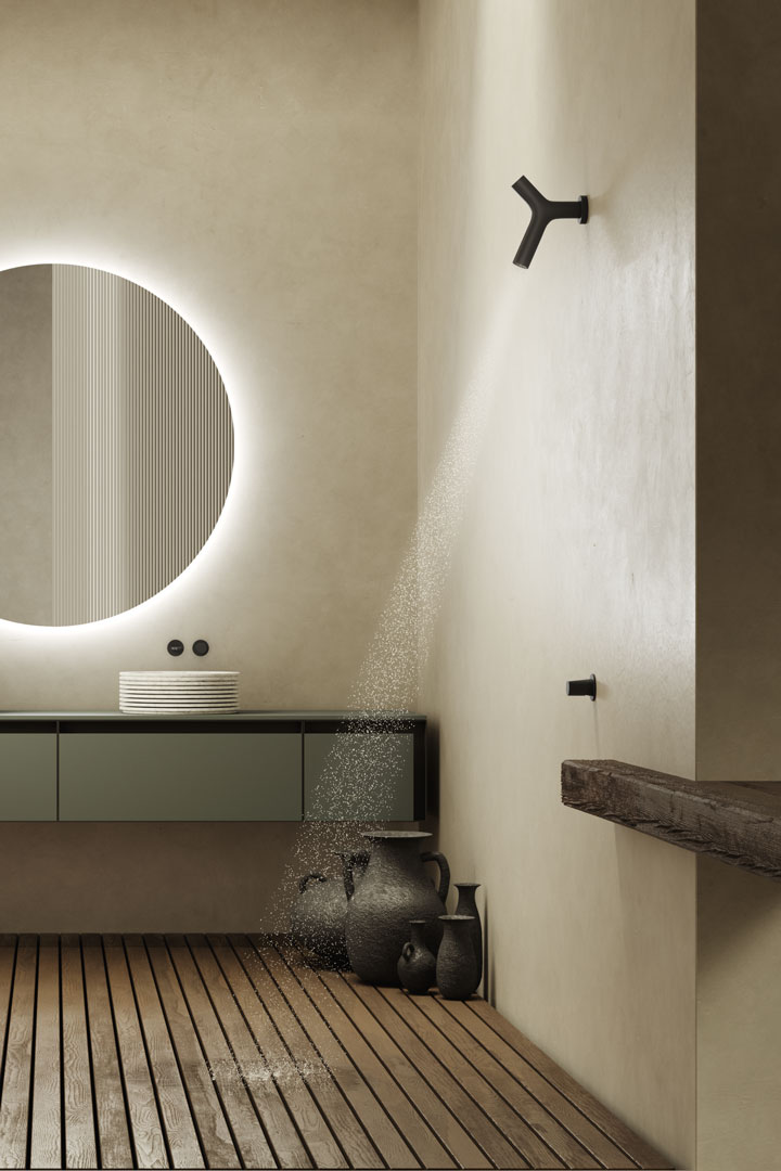 Apollo introduces a new type of showerhead that at first glance can leave you a little perplexed.