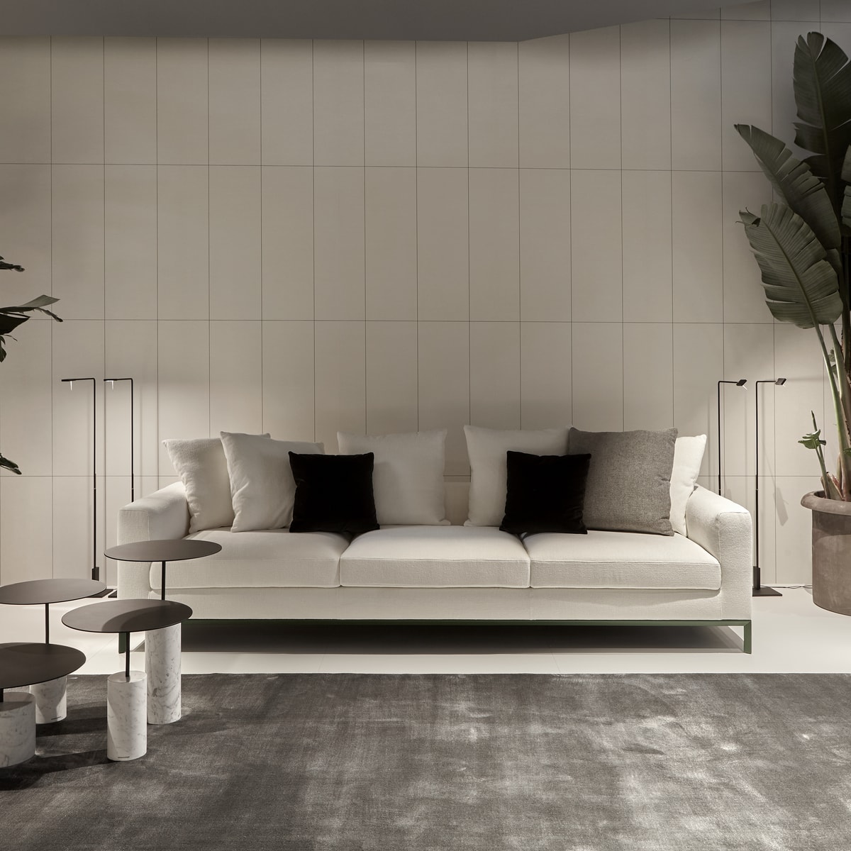 the compactness of the shapes and the perfect balance of the proportions