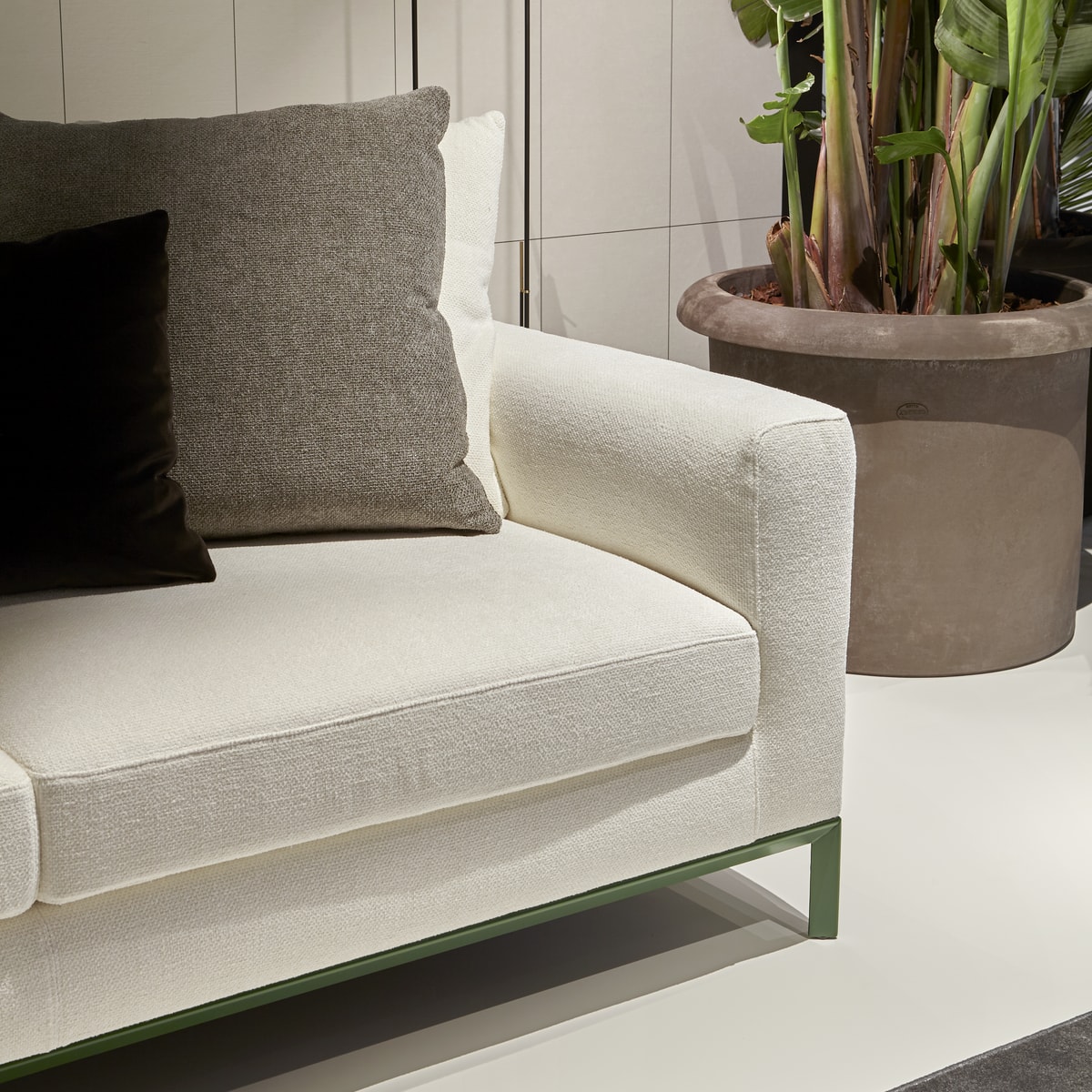 the compactness of the shapes and the perfect balance of the proportions