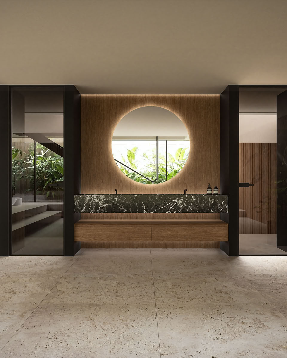 a functional and contemplative space