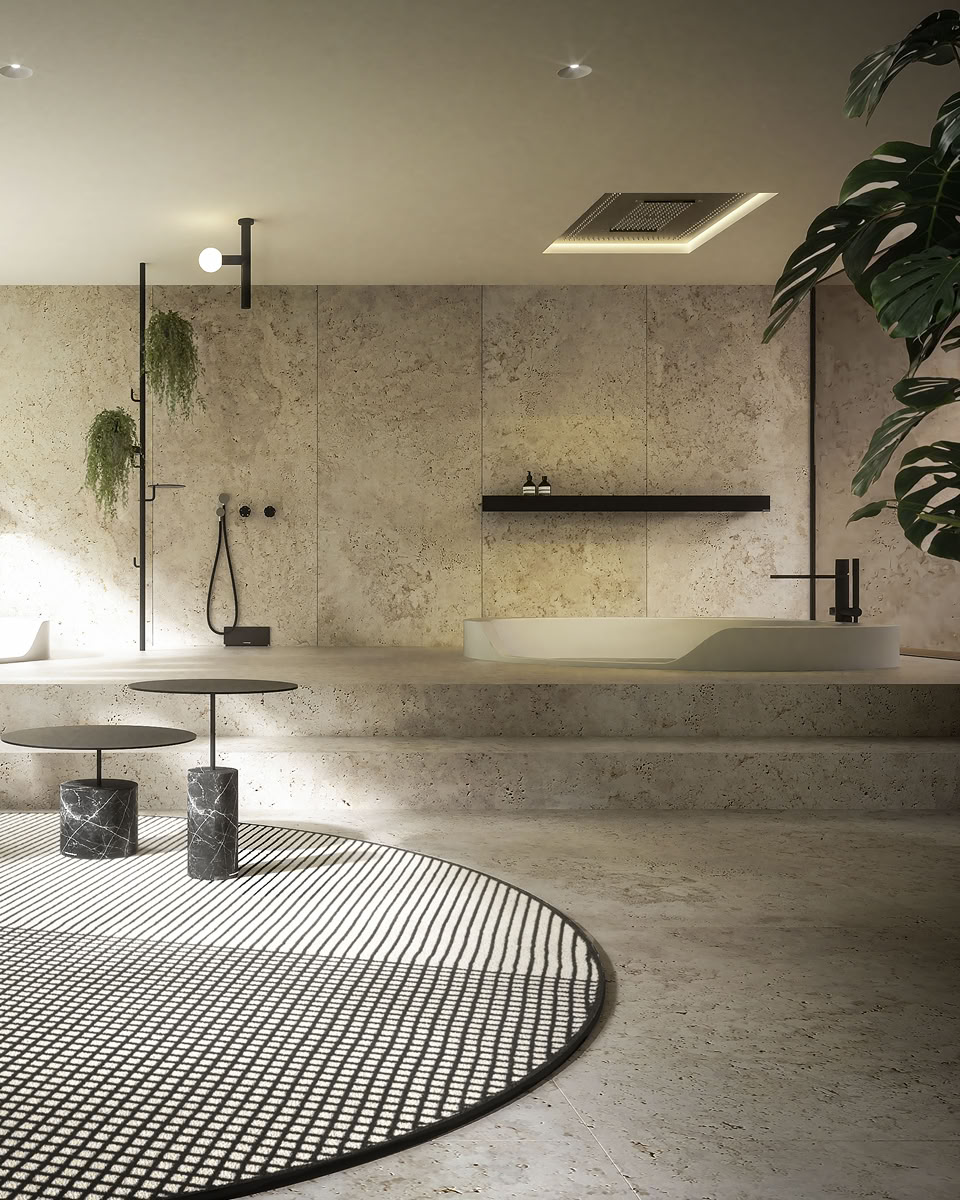 a functional and contemplative space